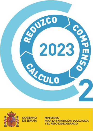 MITECO · Huella de carbono · Reduzco / Compenso / Calculo 2023